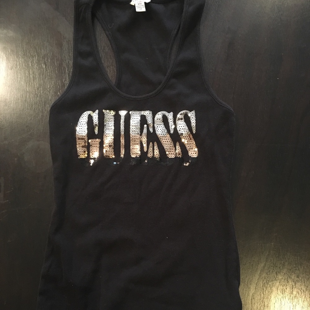 Guess Tank Top w Sequences